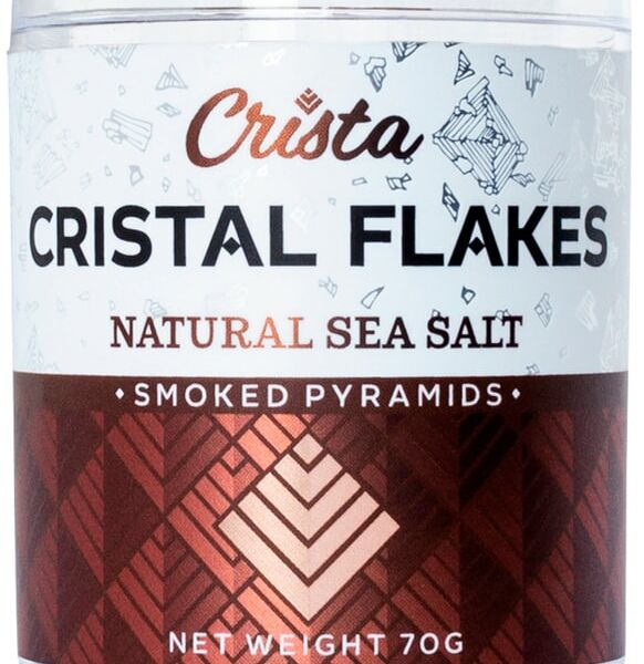 Соль морская Crista пищевая копченая 70г