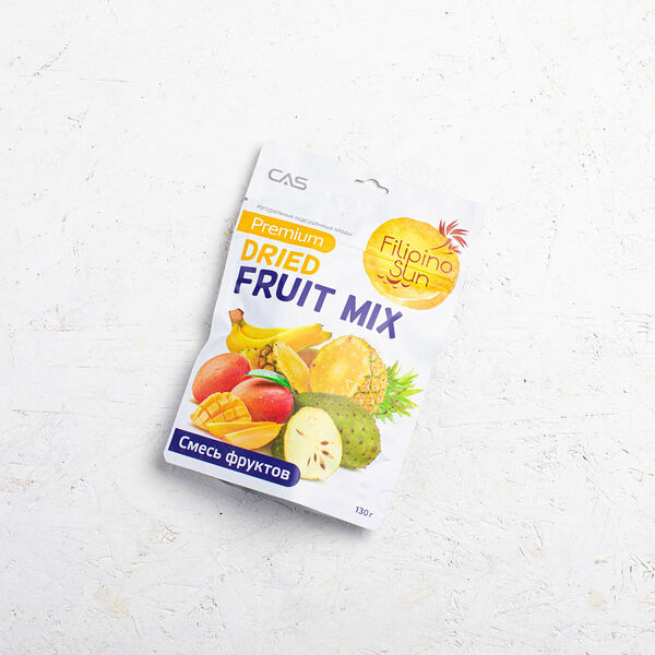 Смесь натуральных сушёных фруктов (ананас, банан, манго, сметанное яблоко)