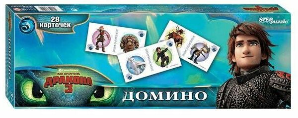 Домино Step Puzzle DreamWorks Как приручить дракона 3