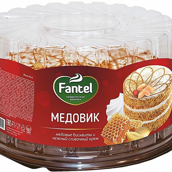 Торт Fantel медовик 500г