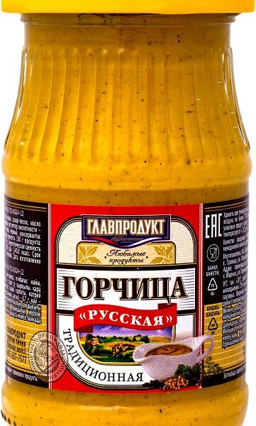 Горчица Главпродукт Русская 170г