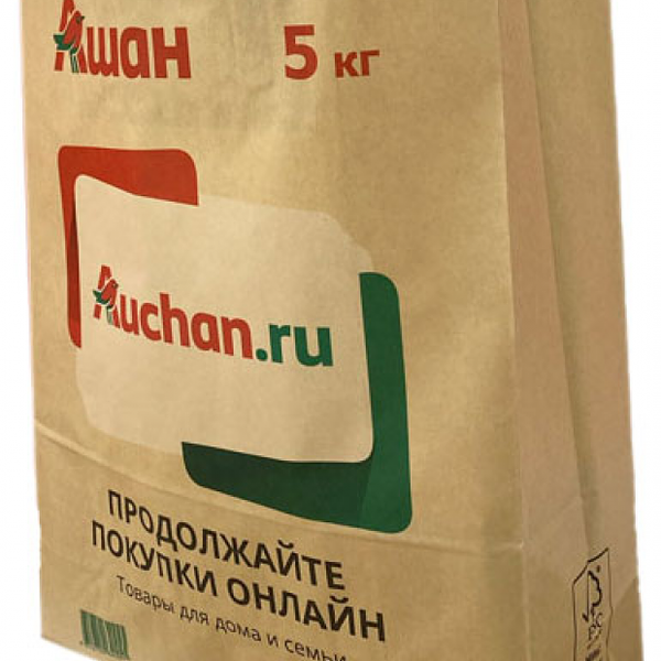 Пакет крафт 45x35 см ТМ Ашан