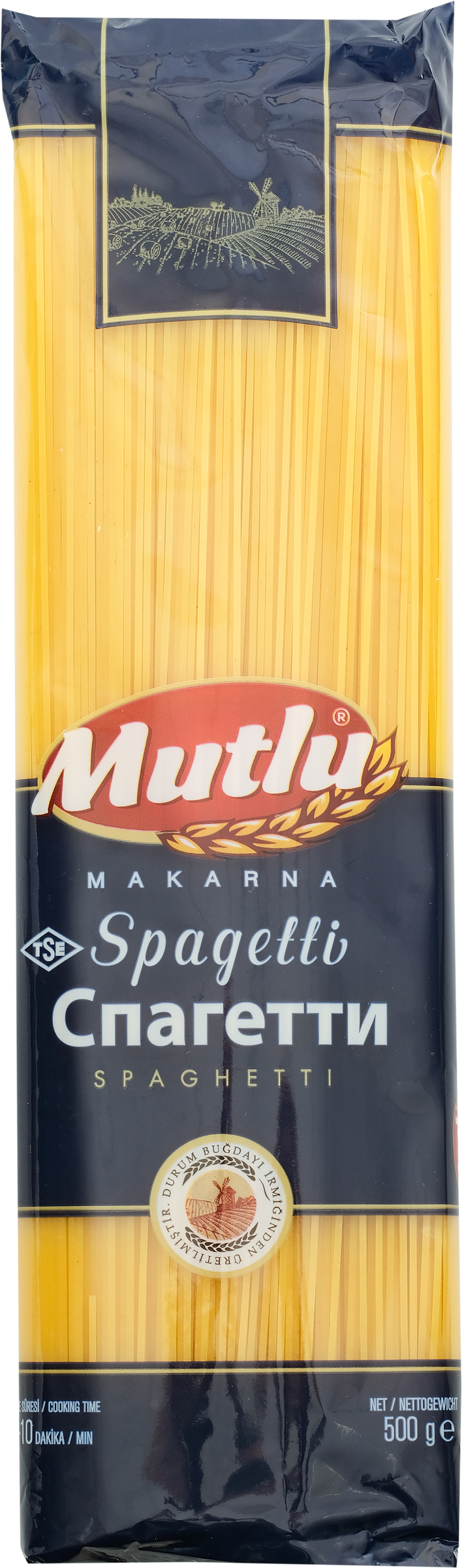 

Макароны MUTLU Spaghetti, 500г