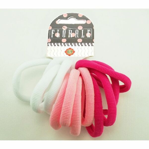 Набор резинок Florale Basic mix для волос XFL1-03, 12шт