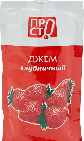 Джем ПРОСТО Клубничный 300г