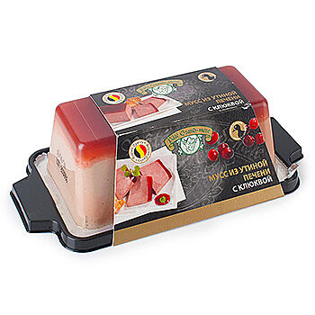 Мусс из утиной печени Polca с клюквой