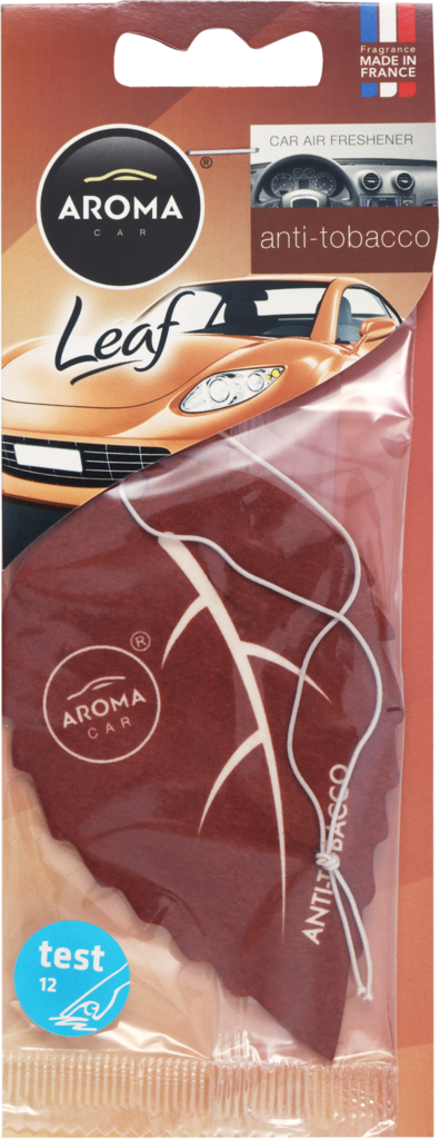 

Ароматизатор воздуха Aroma Car Leaf Anti Tobacco Подвесной