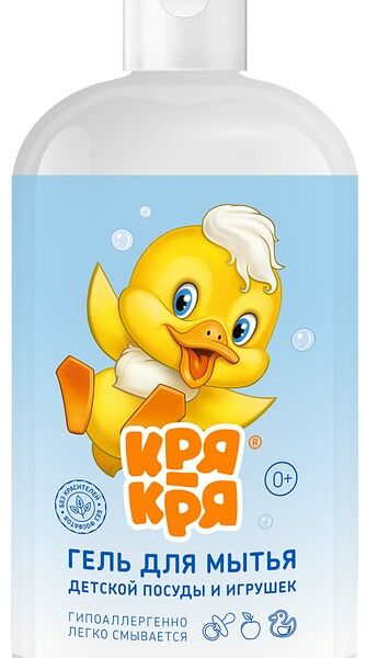 Гель для мытья детской посуды Кря-Кря и игрушек 500мл