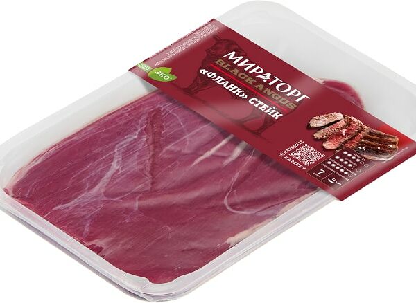 Стейк говяжий Мираторг Black Angus Фланк 490г