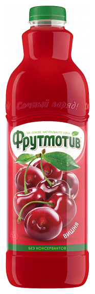 Напиток сокосодержащий Фрутмотив вишня, 1.5 л