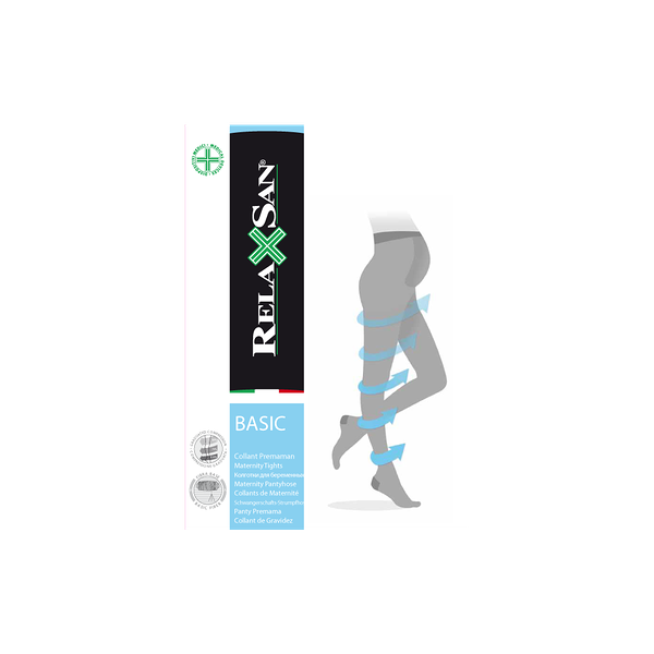 Колготки компрессионные RelaxSan Maternity для беременных 140den размер 4 Телесные