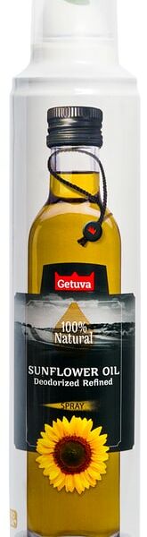 Масло подсолнечное Getuva Spray рафинированное 250мл