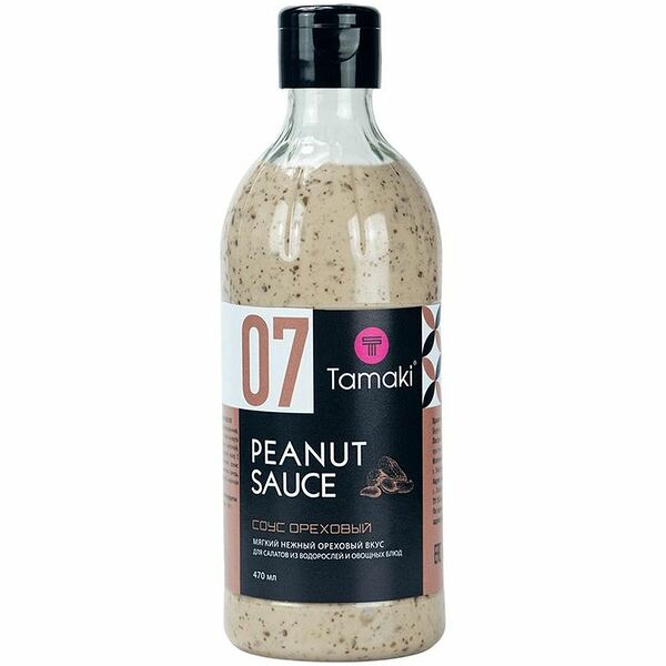 Соус Tamaki ореховый на основе растительных масел, 470 г
