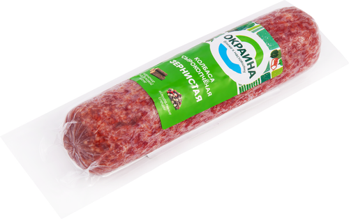 

Колбаса сырокопчёная Окраина Зернистая полусухая 200 г