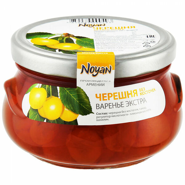 Варенье Noyan белая черешня