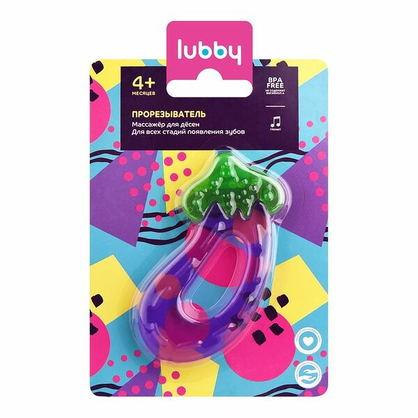 Прорезыватель Lubby с 4 месяцев 20973