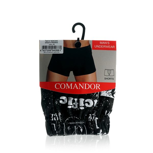 Мужские трусы - боксеры Opium Comandor SHV003 Nero , M