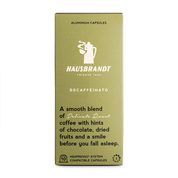 Кофе в капсулах Hausbrandt Nespresso Decaffeinato 10 шт
