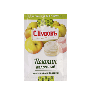 

Пектин Яблочный для зефира и пастилы ТМ С. Пудовъ 10 г
