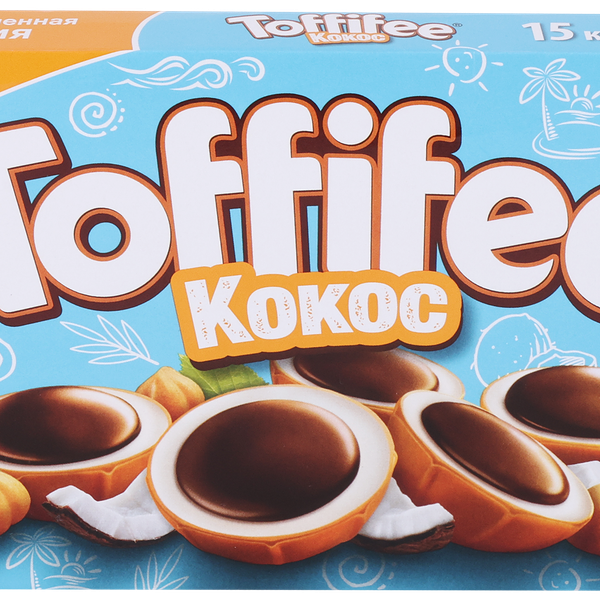 Конфеты Toffifee кокос 125 г