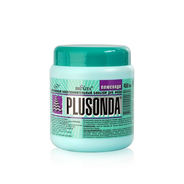 Восстанавливающий бальзам Bielita Plusonda для волос 450 мл