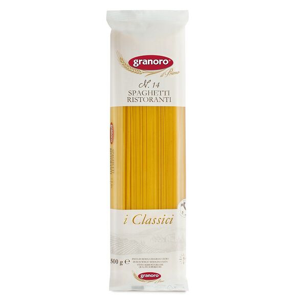 Макаронные изделия Granoro спагетти ристоранте/Pasta spaghetti ristorante грА №14 500г