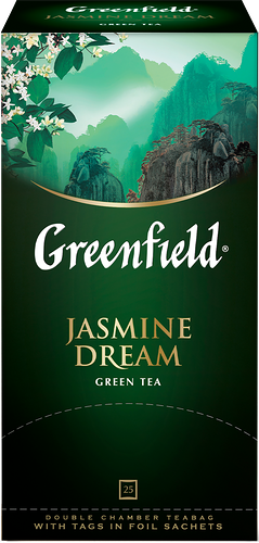 Чай пакетированный Greenfield Jasmine Dream зелёный 25х2г