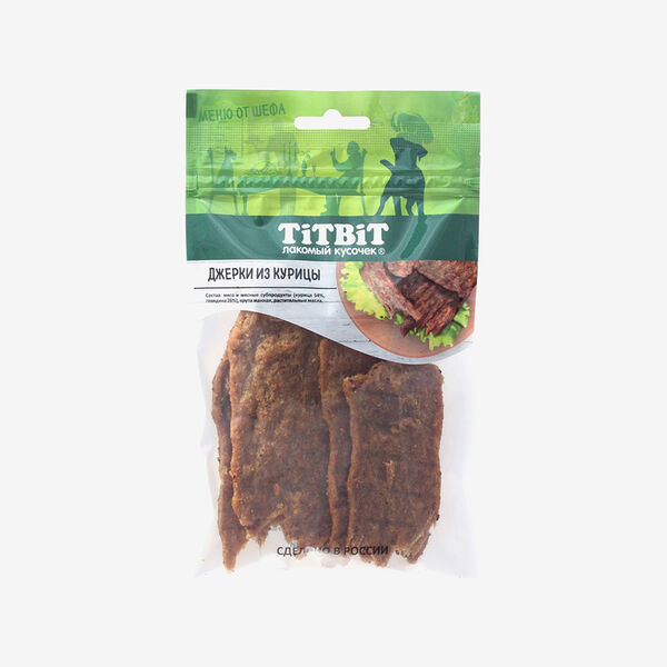 Тит Бит джерки курица