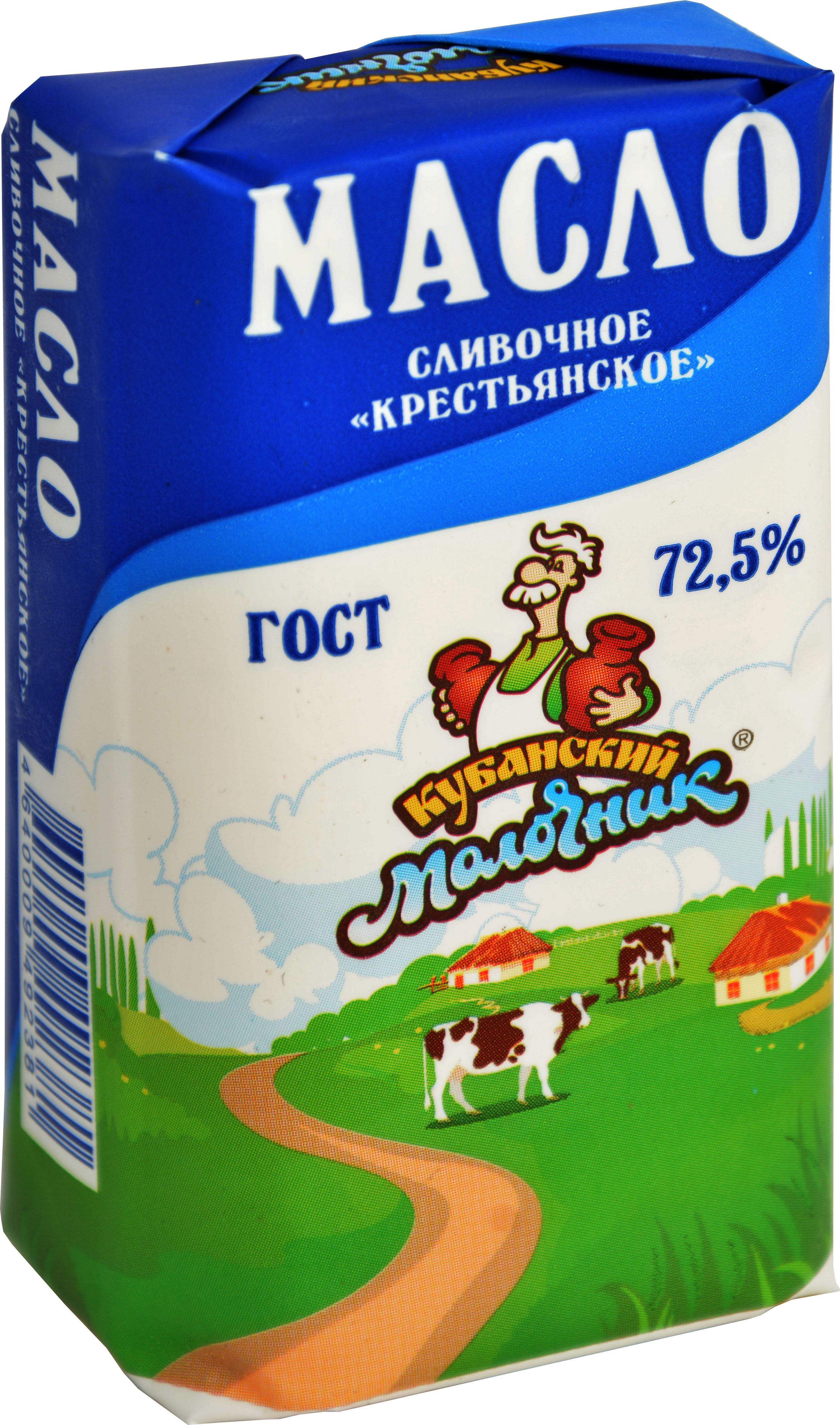 

Масло сливочное Кубанский Молочник 72.5%