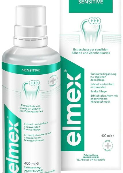 Ополаскиватель для полости рта Elmex Сенситив для снижения чувствительности зубов 400мл