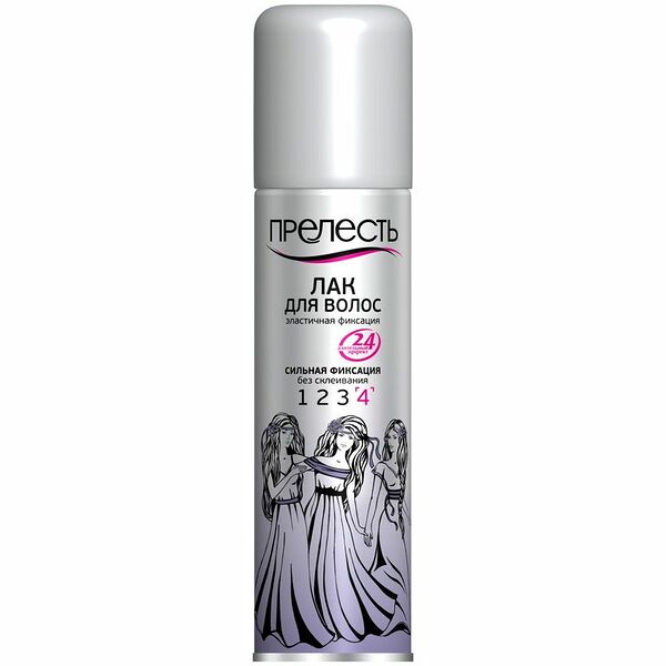 Лак для волос Прелесть сильная фиксация 160 мл