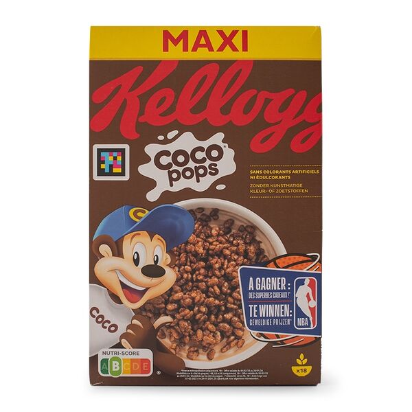 Готовый завтрак Kellogg's Coco Pops 550г, Франция