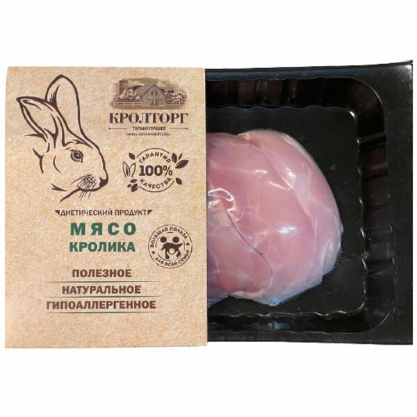 Филе бедра кролика категория А охлажденное, 350г