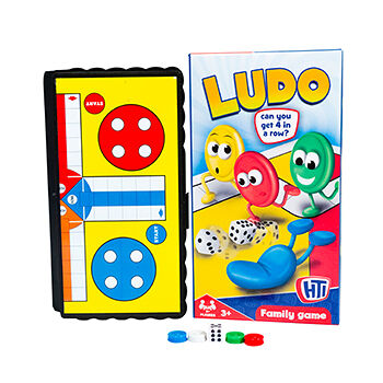 Настольная игра HTI(Poket money) Шашки/шахматы/змейка/лудо для детей 3+, Китай