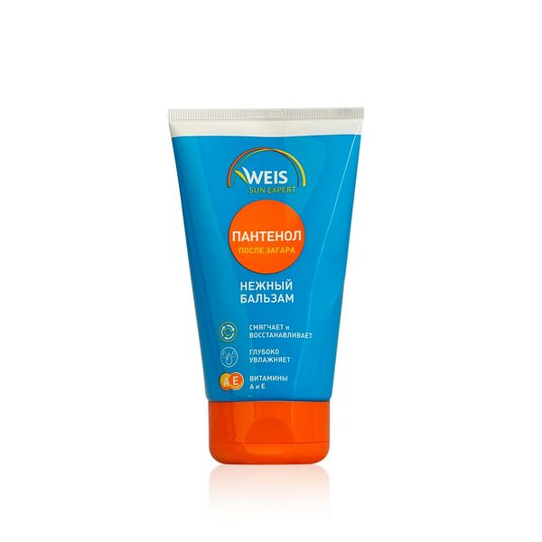 Бальзам WEIS после загара и солнечных ожогов с пантенолом
