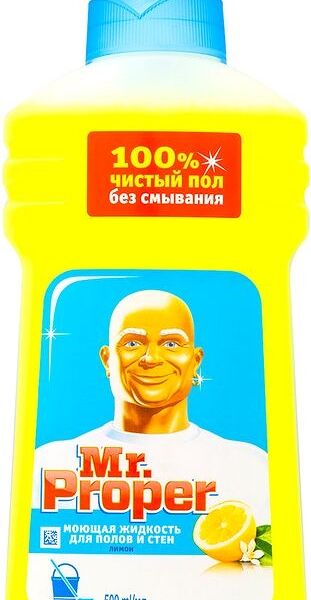 Жидкость моющая Mr.Proper Лимон для полов и стен, 500мл