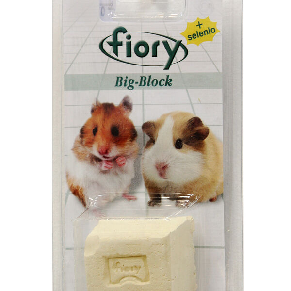 Био-камень Fiory Big Block с селеном для грызунов