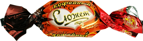 

Конфеты глазированные Славянка Сюжет кофейный, вес