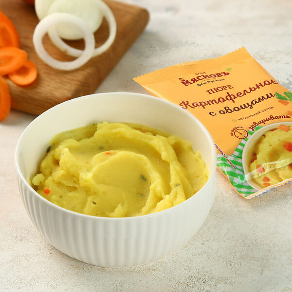 Пюре картофельное с овощами быстрого приготовления МясновЪ Буфет от КуулКлевер
