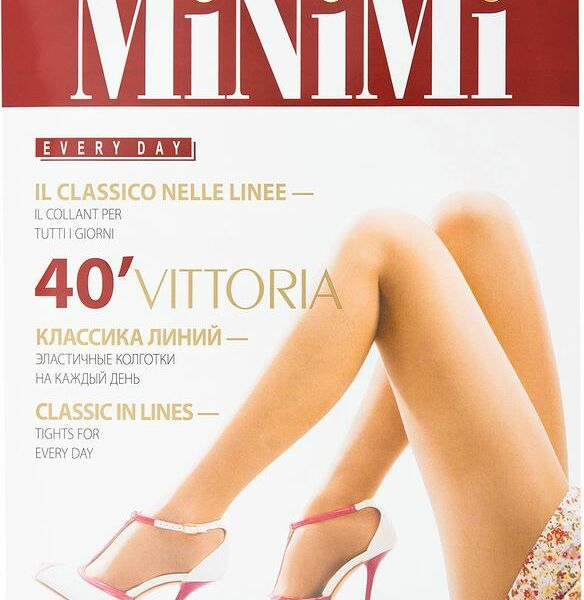 Колготки женские Minimi Vittoria 40 den черные размер 3