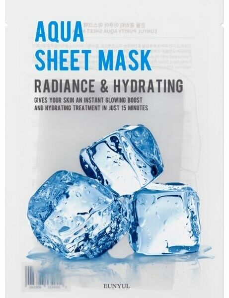 Маска тканевая Eunyul Aqua Radiance & Hydrating с гиалуроновой кислотой