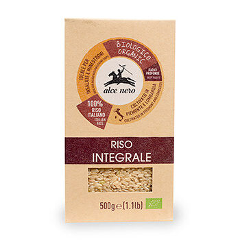 Рис Alce Nero Baldo Integrale нешлифованный коричневый