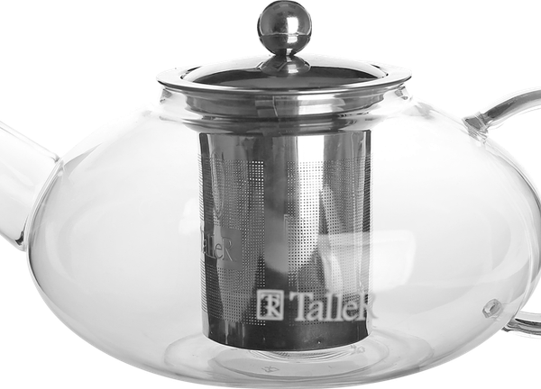 Чайник заварочный TALLER боросиликатное стекло 1.25л Арт. TR-1372
