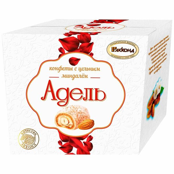 Набор конфет АККОНД Адель, белый шоколад