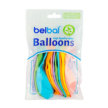 Набор шаров «Пастель ассорти», Belbal, 12 шт., Бельгия