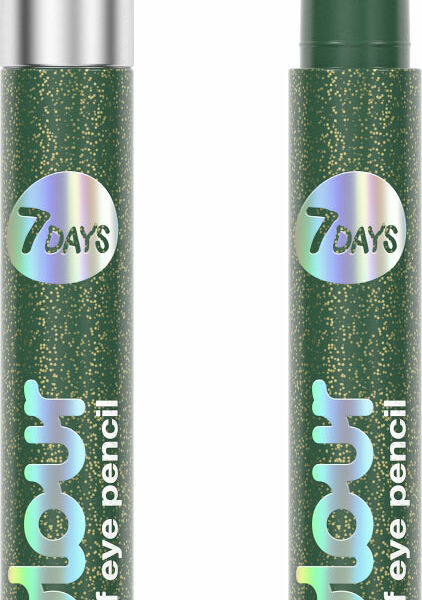 Карандаш для глаз 7 Days B. Colour We каял стойкий 01 Christ Tree