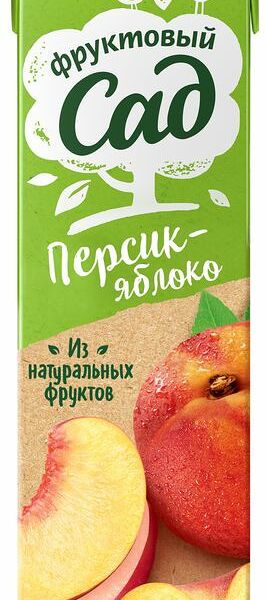 Нектар Фруктовый Сад Яблоко-Персик 0.95 л