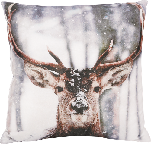 

Подушка декоративная HOMECLUB Nordic Holiday 33х36см, с принтом, Арт. lin-2