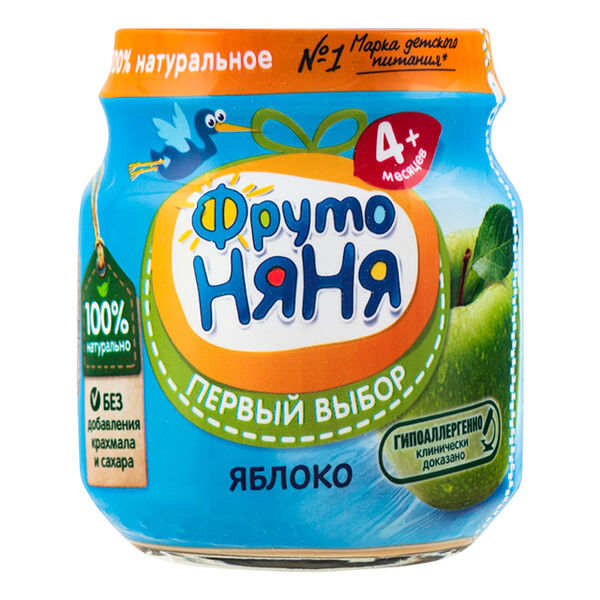 Фруто Няня пюре яблоко 100г