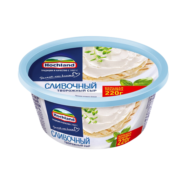 Сыр Hochland творожный сливочный 220 г